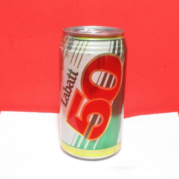 Vintage 750 ML LABATT 50 Beer Can Canada EMPTY - Picture 3 of 6